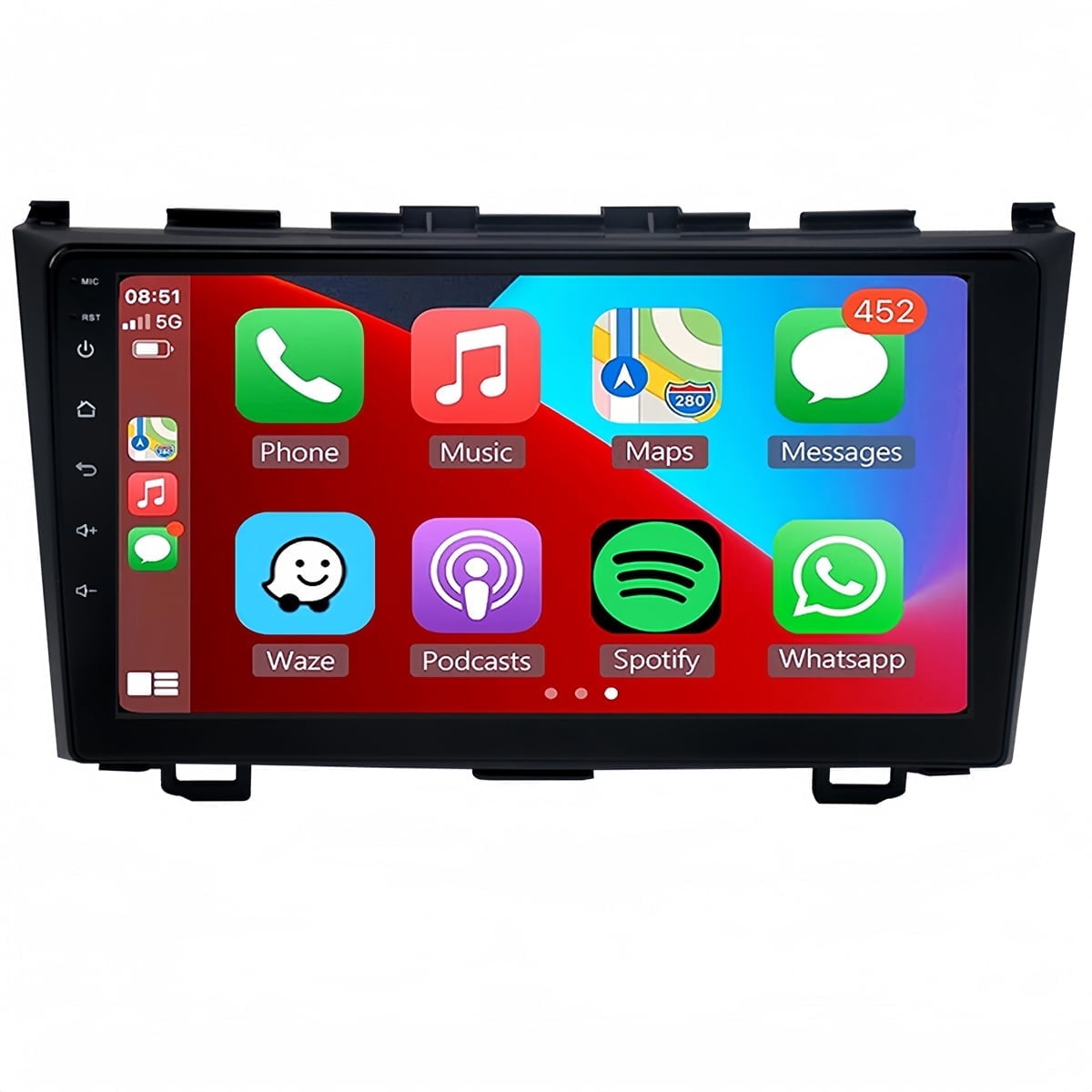 Rimoody 9" Android 13 Car Radio For Honda CR-V 2007-2011 - 6GB RAM 128GB, Wireless CarPlay/Android Auto - View #4