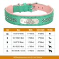 thumbnail image 1 of Personalized Dog Collar Bling Rhinestone Leather Pet Collars For Small Medium Large Dogs Engraved Pet ID Nameplate Necklace ShopWise Round, 1 of 20