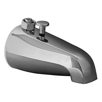 Delta Faucet 547-448 Tub Diverter Spout - Chrome, For 5/8" OD Copper Pipe, Adjusts From Wall