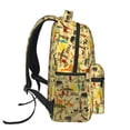 thumbnail image 3 of Fotbe Ethnic African Pattern Casual Backpack for School, Travel, and Outdoor Activities - Durable, Lightweight, and Comfortable, 3 of 5