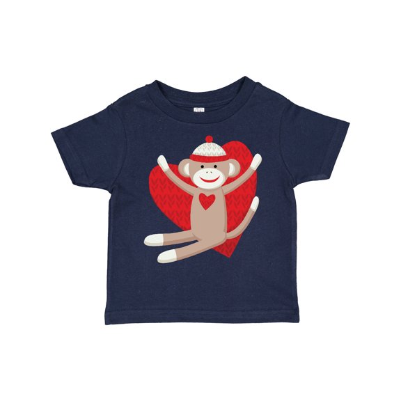 Inktastic Hug Sock Monkey Boys or Girls Toddler T-Shirt