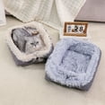 thumbnail image 2 of Pet Bed, Cat Bed Winter Warm Sleeping Bed Blanket Foldable Nest for Puppy Small Dog Cat (L), 2 of 6