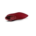 thumbnail image 4 of Unique Bargains Women's Pointed Toe Zip Chunky Heels Ankle Boots Red (Size 8), 4 of 6
