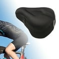 thumbnail image 6 of Comfortable Wide Bike Saddle - Seat is Thickened, Widened, High Padded,, 6 of 8