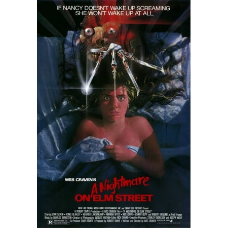 - A Nightmare on Elm Street Movie Poster Print (27 x 40)