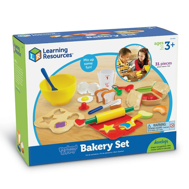 Learning Resources Pretend & Play Bakery Set, 31-Piece photo 6
