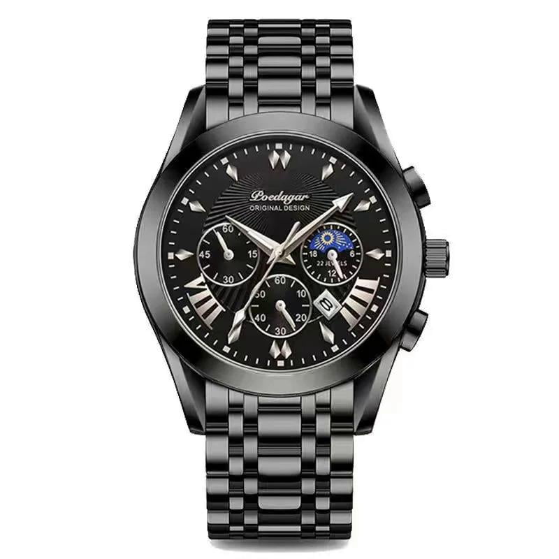 2021 New Mens Watches Top Brand Luxury Leather Casual Quartz