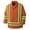Small, variant on Pioneer Hi Vis Heavy Duty Quilted Cotton Duck Safety Jacket - Reflective Tape - Navy