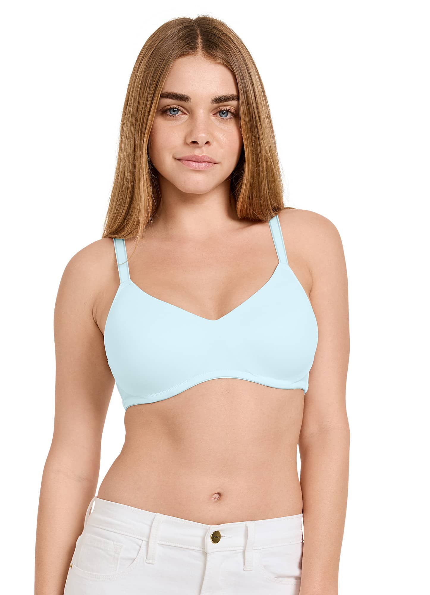 Jockey Smooth & Sleek Microfiber Full Coverage Wirefree T-Shirt Bra