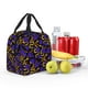 thumbnail image 5 of Easygdp Golden Snake And Purple Rose Bolsa Térmica Premium - Tela Oxford Impermeable, Gran Capacidad, Bolsillo Frontal, Unisex para Trabajo, Escuela, Actividades al Aire Libre y Picnics, 5 of 8