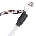 thumbnail image 1 of 1Pc Cat Funny Toy Teaser Stick Chaser Wand Leopard Print Tail With Bell Interactive Training Teaser Toy, 1 of 8