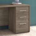 thumbnail image 6 of Bush Business Furniture 3 Drawer File Cabinet in Modern Hickory, Engineered Wood, 6 of 6