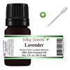 Silky Scents Pure Essential Oils, Lavender, 2 Oz + FREE Eyedropper