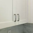 thumbnail image 3 of Modket MH1612 Traditional Classic Kitchen Cabinet Pull Handle — 5-3/8" Overall Length, 5" (128mm) Hole Centers, Brushed Nickel — 20 Packs, 3 of 5