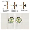 thumbnail image 4 of 4 Pcs Pineapple Knobs for Kitchen Cabinet Cupboard Dresser Bookcase Drawer Pulls Handles Round Home Decor, 4 of 5