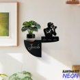 thumbnail image 2 of Handmadetneonsign Photographer Man Metal Wall Shelf, Photography Metal Wall Planter Set, Cameraman Home Plant Decor, Photographer Metal Wall Pot Holder 100370, 2 of 4
