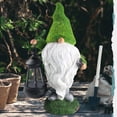thumbnail image 4 of Nurforta 12.6''H Solar Garden Gnome Statues, Outdoor Funny Figurine with a Shovel for Patio Yard Lawn Decor, 4 of 9