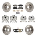 thumbnail image 1 of Transit Auto Front Rear Disc Brake Caliper Rotors and Ceramic Pads Kit (10Pc) for Car Hyundai Santa Fe Kia Sorento with Metal Piston KC8-103103N, 1 of 11