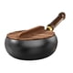 thumbnail image 4 of Sartén wok para cocinar china, wok, utensilios de cocina, sin revestimiento, mango de madera, para freír a gas 20 centímetros, 4 of 9