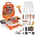 Sunjoy Tech Kids Toy Tool Set 22 Pieces Pretend Play Construction Toy