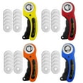 thumbnail image 4 of Gerich 45mm Round Wheel Rotary Cutter Quilting Sewing Roller Fabric Cutting Tools Red, 4 of 6
