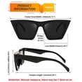 thumbnail image 4 of Gafas de sol FEISEDY Trendy Vintage Square Cat Eye UV400 B2473, 4 of 7