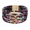 thumbnail image 3 of Minnieouse magnética Multicapas Accesorio de moda de cuero Regalos del día de San Valentín Pulseras de decoración de fiesta Joyas de mano Type3 NO3, 3 of 6