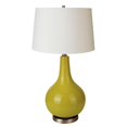 thumbnail image 2 of Ore Furniture 6202GN 28 in. Ceramic Table Lamp - Apple Green, 2 of 2