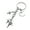 L16 F, variant on Star Keychain Fashionable Metal Keyring Handbag Charm Gift for Men and Women
