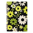 thumbnail image 7 of FORMRS 1-Subject Spiral Notebook 8" x 5" College Ruled 60 Refillable Sheet A5 Hard Cover, 2 Pack, Green Flower Pattern, 7 of 7