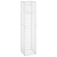 thumbnail image 4 of vidaXL Gabion Basket Gabion Wall Patio Gabion Basket Post Rock-stone Wall Iron, 4 of 69