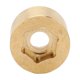 thumbnail image 3 of Adaptador de ampliación hexagonal de rueda a prueba de desgaste, de latón, a prueba de desgaste, para cubo de 1,9 pulgadas y 2,2 pulgadas, 4 Uds., 3 of 8