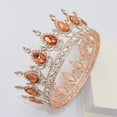 thumbnail image 1 of Nvzi Tiara de boda para novia, diadema de princesa, corona de novia, joyería para el cabello con diamantes de imitación de cristal,graduación, boda, fiesta de disfraces (G), 1 of 4
