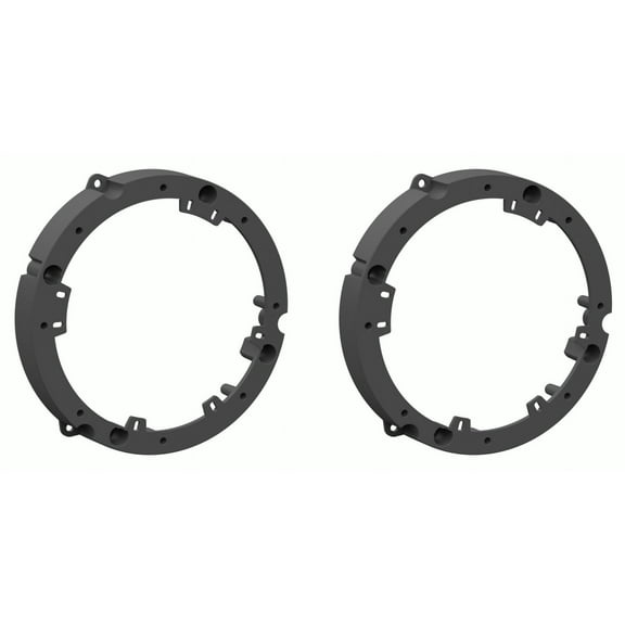 Metra 827806 Speaker Adapter Plates for Honda and VW Door 1993-2015 - 1 Pair Black