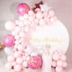 thumbnail image 5 of Un juego de cadenas de globos rosas es adecuado para bodas y otras decoraciones de cócteles., 5 of 5