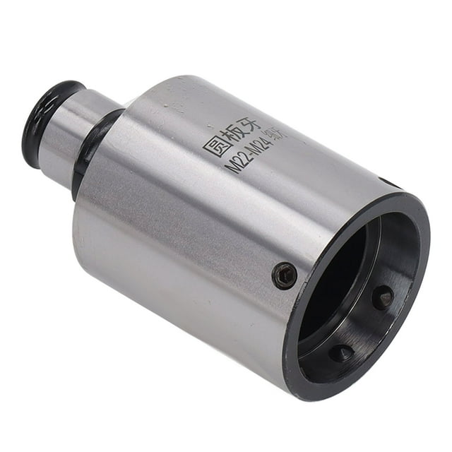 GT24 Die Chuck, Maximum Depth 72mm Threading Die Collet Carbon Steel High Accuracy 30mm Outer Diameter Easy To Install For Milling Machine Coarse Thread,Fine Thread