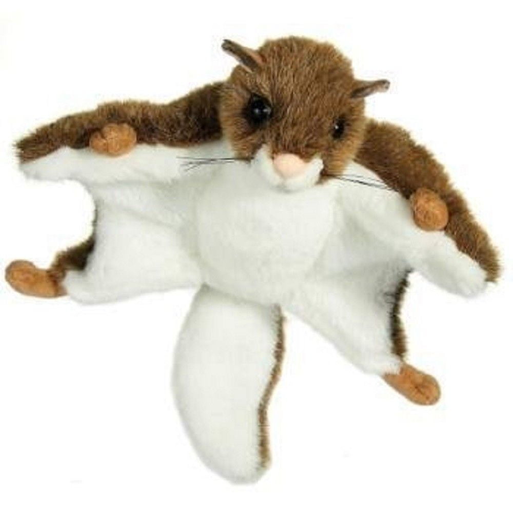 Fiesta Toys Flying Squirrel 9'' Brown Bat My Bird Stuffed Plush Animal Pet