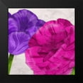 thumbnail image 2 of Grey, Jace 20x20 Black Modern Framed Museum Art Print Titled - Florals, 2 of 5
