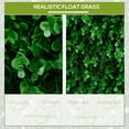 Fresh Green Outsunny Artificial Grass Wall Panels 20” x 20” Stunning