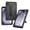 black, variant on Case for Samsung Galaxy Tab A11 / A9 8.7 inch 2025 SM-X133/X135/X135F/X110/X115/X117, Heavy Duty Hard PC Soft Silicone Shockproof, Black/Blue