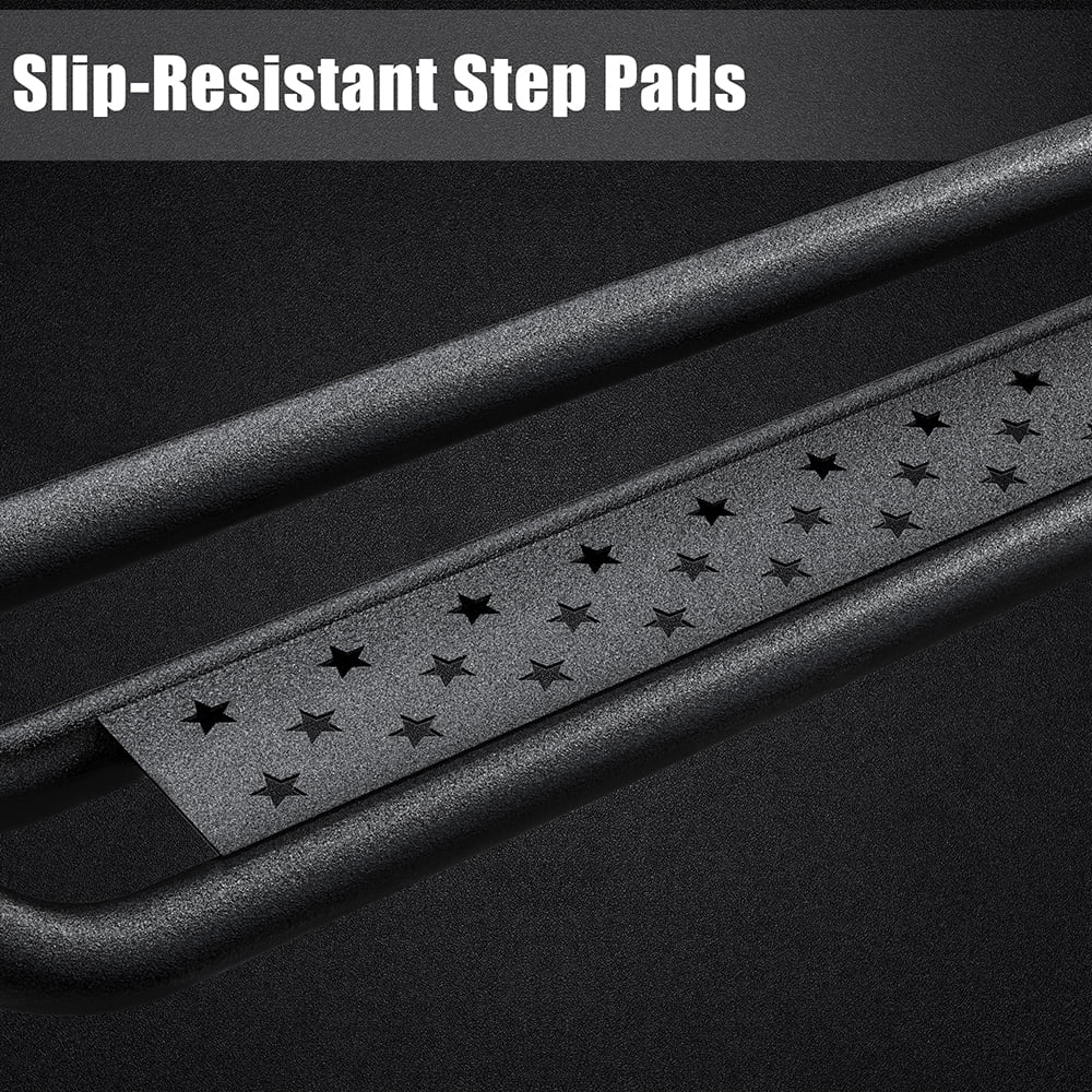 For 2005-2025 Nissan Frontier Crew Cab Running Board Nerf Bar Drop Step