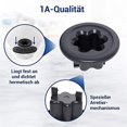 thumbnail image 4 of 2pcs Motor Mixer Coupling Plastic Coupling Processing Machine Accessories Compatible with Thermomix TM31 Transmission Rotation Black_High-quality, 4 of 5