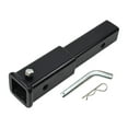 thumbnail image 4 of Extensión de enganche de remolque Extensor de enganche de remolque resistente para tubo receptor de 2 pulgadas, extensor de enganche negro TW de 350, 4 of 7