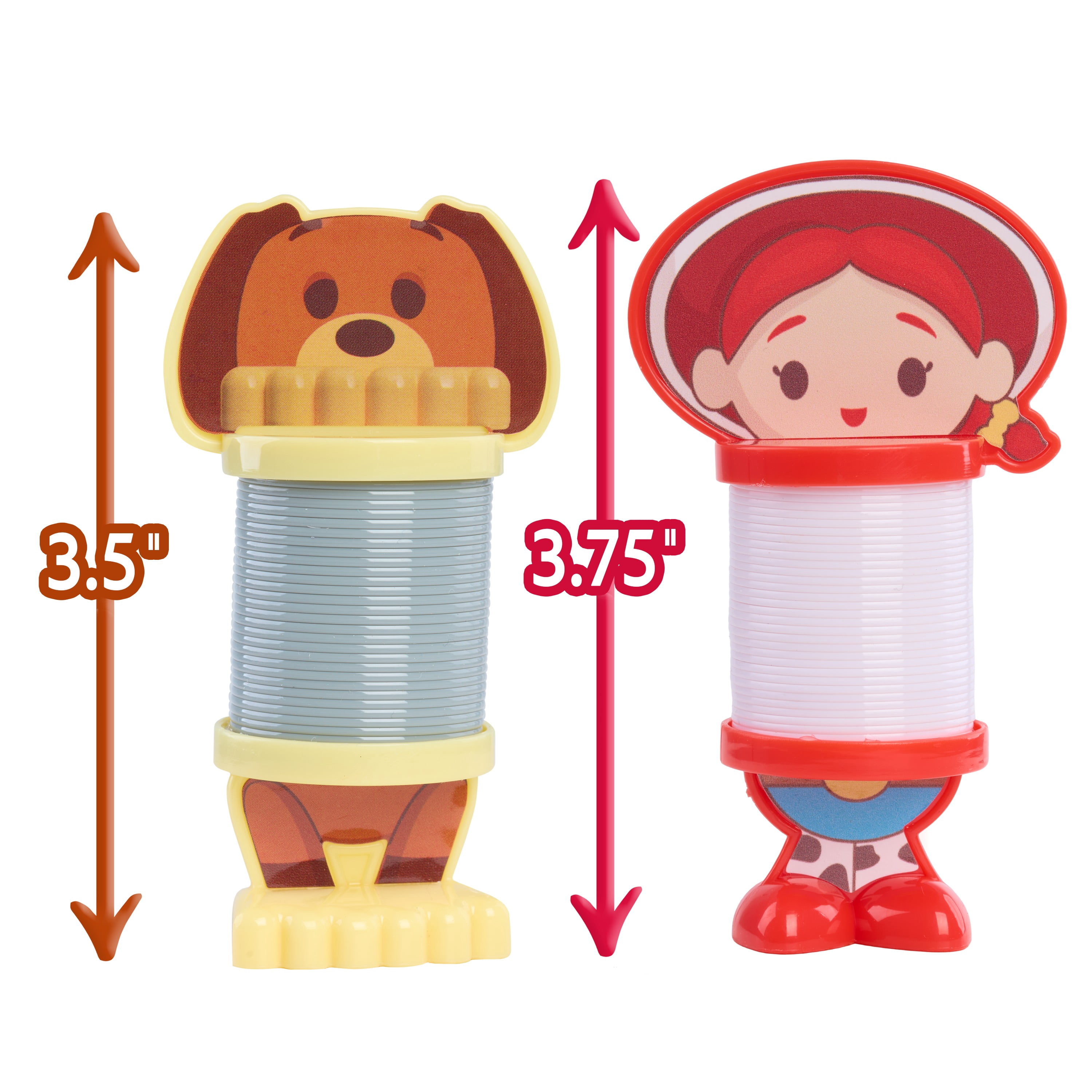 Disney and Pixar Toy Story 5 Slinky® Micro Flips Jessie and Slinky Dog 2 Pack, 3.5-inches, For Ages 3+