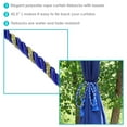 thumbnail image 2 of Sunnydaze Traditional Blue Rope Curtain Holdbacks (4 Count), 2 of 7