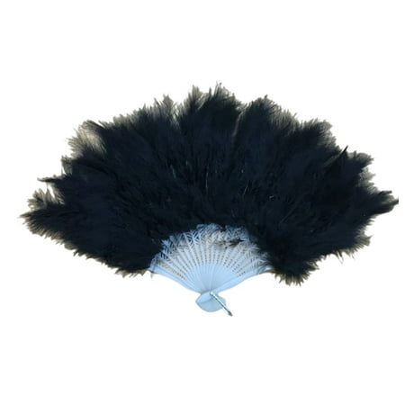 

TINYSOME Folding Feat-- Fan Handheld Fairy Fan Adu1t Women Female Handheld