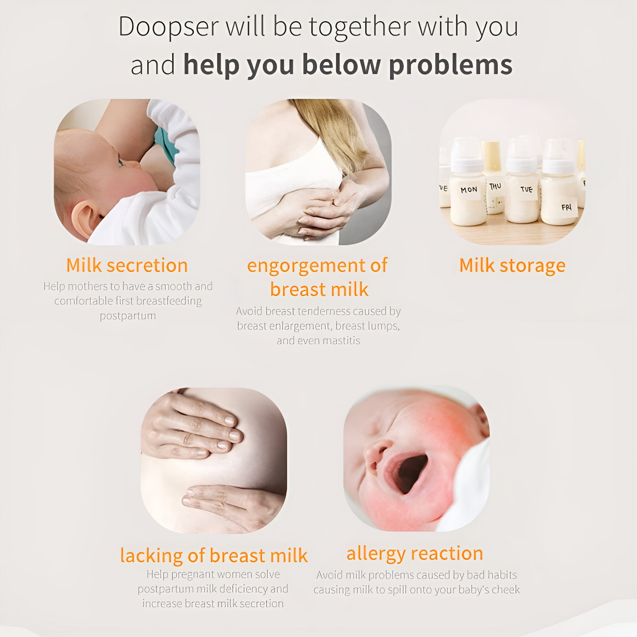 XIRQI 2026 New Manual Breast Pump Single Hand Breast Pump for Breastfeeding with 150Ml Milk Bottle 110° Wide Angle Silicone Breast Shield Portable Breast Pump