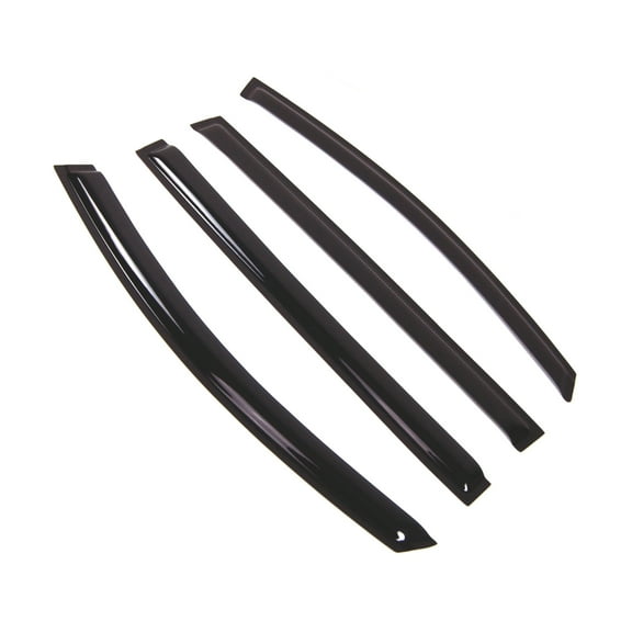 Tuningpros WD2-639 Outside Mount Window Visor Deflector Rain Guard Dark Smoke 4 Pcs Set For 2011-2017 Honda Odyssey