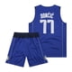 thumbnail image 2 of Camiseta de baloncesto azul y blanca bordada del equipo 77 de Lone Ranger, Donchic, chaleco deportivo para hombre, 2 of 5