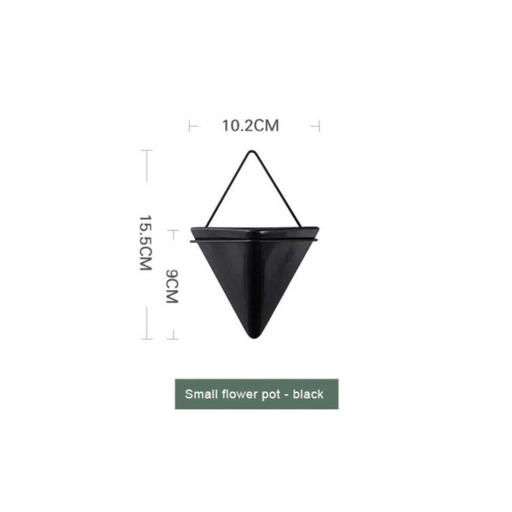 Hanging Planter Vase & Geometric Wall Decor Container Great For